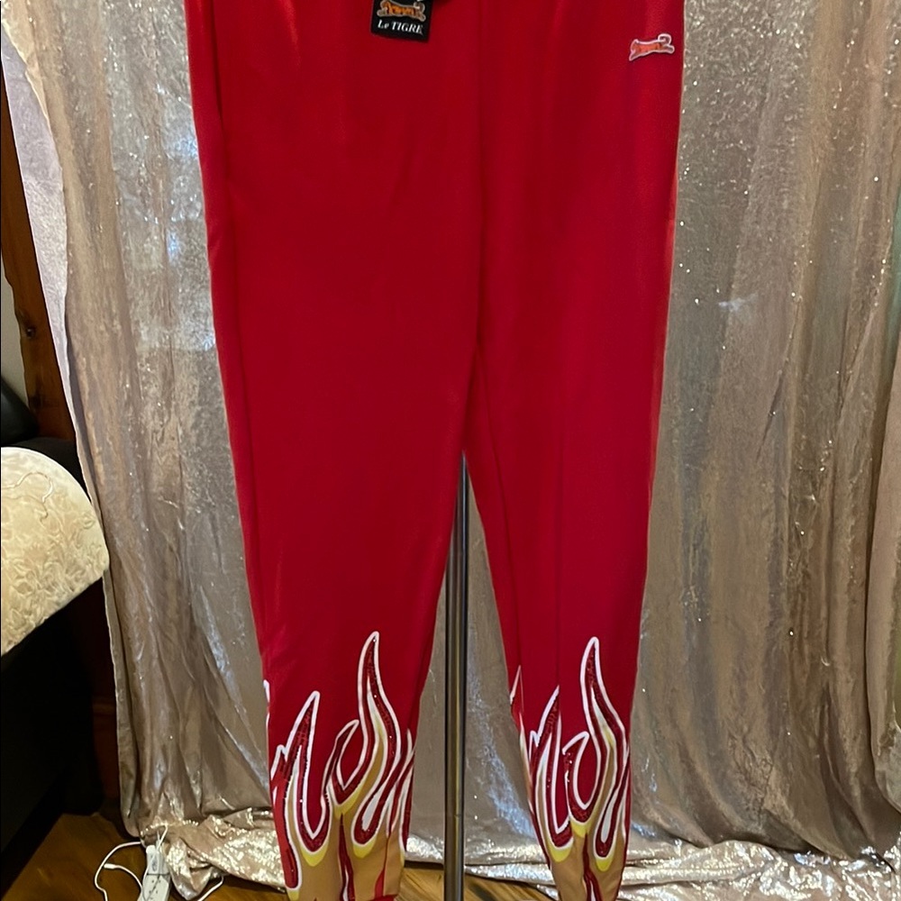 Le Tigre Red Flame Kids Joggers